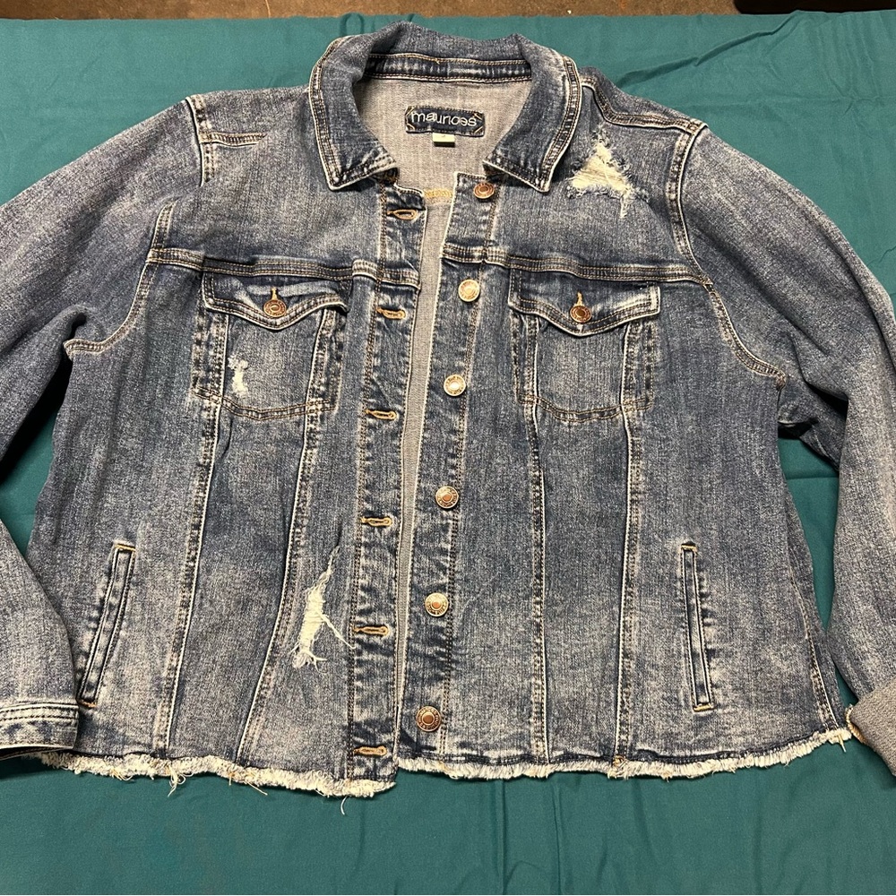 Maurices Blue Jean Jacket